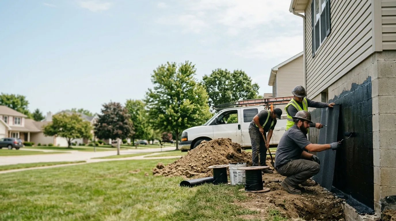 Basement Waterproofing in Tarlton, OH near me